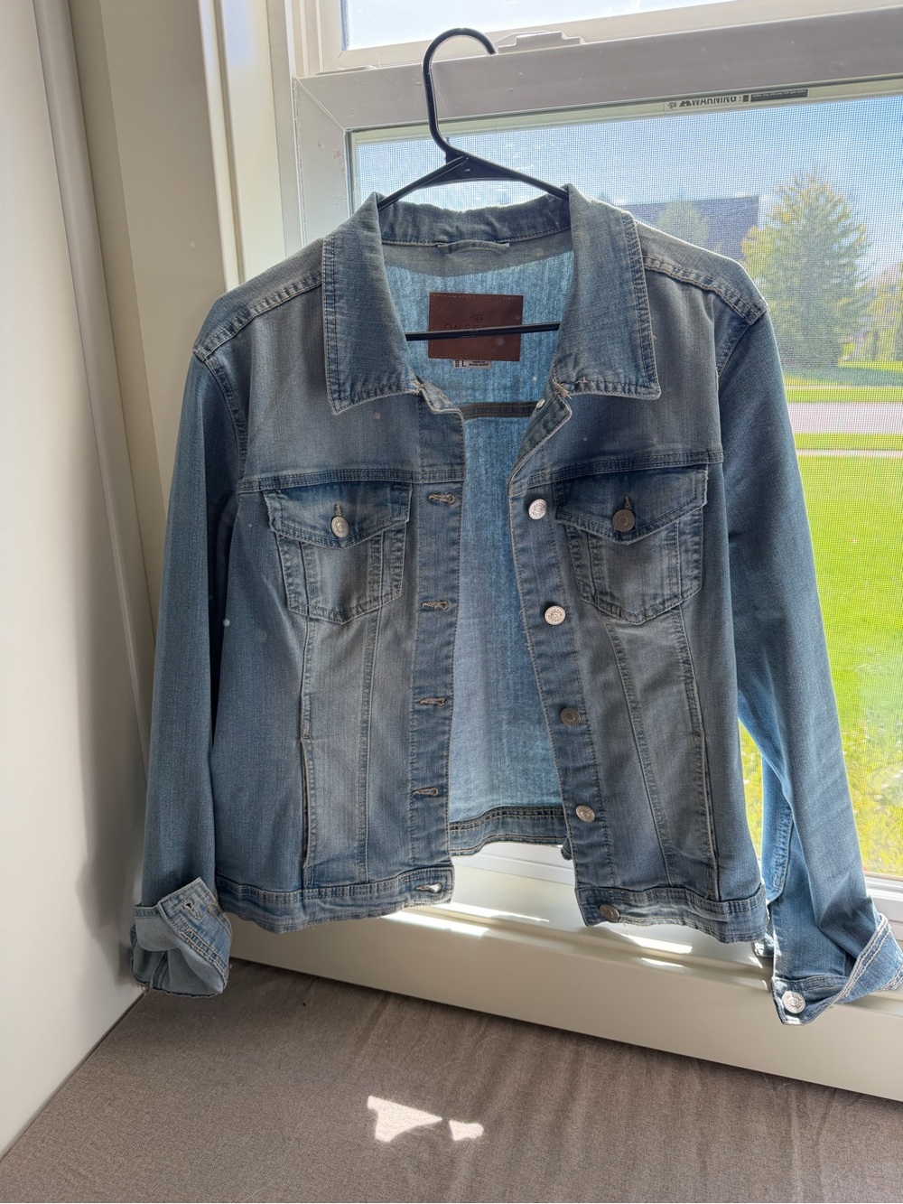 one 5 one Light Blue Denim Jean Jacket